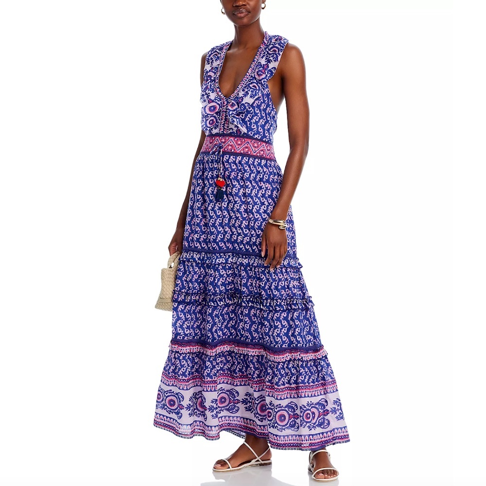 Alicia Bell
Harper Ruffle Halter Tiered Maxi Dress *NWT*